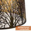 Metal Lamp Shade, Large Lampshade for Table Floor Lamps, (12×8)''
