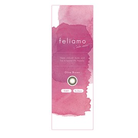 Feliamo フェリアモワンデーUV10枚 白石麻衣イメージモデル 【オリーブブラウン】-0.50