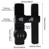 Barn Door Lock 180 Degree,Heavy Duty Sliding Door Lock Latch