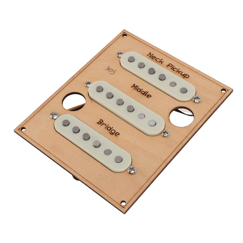 Single Coil Pickup Set Neck Middle Bridge Alnico 5 SSS