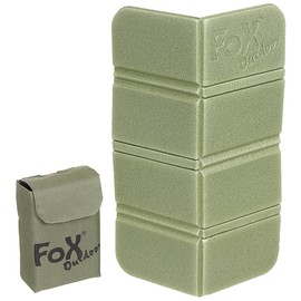 Fox Outdoor Thermal Folding Seat Cushion with MOLLE Bag (Olive)