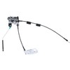 GrteRokky Rear Right door latch assembly w/cable&rod Compatible for 1992-2014