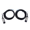 2Pcs Proximity Switch Quick Response 2 Wire Normally Open Proximity