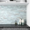 BeNice Matte Bathroom Backsplash Peel and Stick Subway Tile Stickers