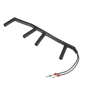 X AUTOHAUX Glow Plug Wiring Harness with 2 Wires 028971766 Diesel Rubber Boot