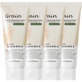 Mediflower Grain Facial Cleansing Foam, 150ml, 4 pieces / 메디플라워 곡물 페이셜 클렌징 폼, 150ml, 4개