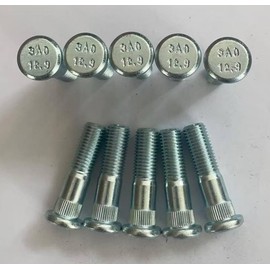 WANTONE RACING 10PCS Serrated Wheel Studs 51361-3E000 Hub Bolt 517523A000 Replacement for 10-13 Kia Forte, 1998-2010 Sportage, Borrego 09 03-09 Sorento & Hyundai