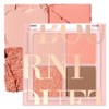 Bouquet Garni Mood Blending Eyeshadow Palette 6.9g, 02 Peach Dreaming, 1 pc / 부케가르니 무드 블렌딩 아이섀도우 팔레트 6.9g, 02 피치드리밍, 1개