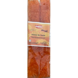 AGAR AGAR GULAMAN ORANGE BAR BY SAGANA 0.7 oz