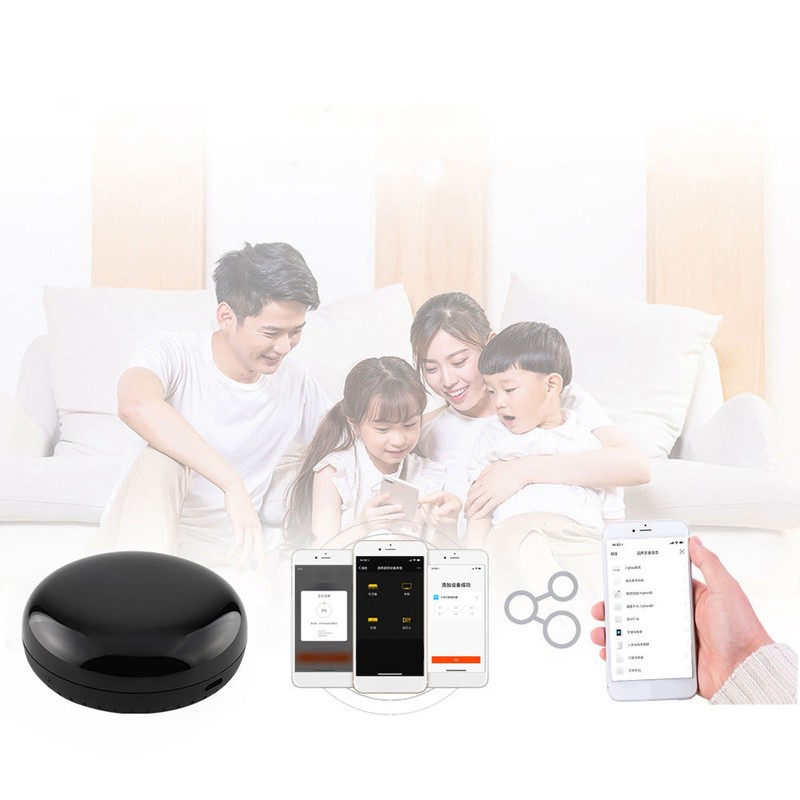 WiFi IR Control Hub Smart Infrared Controller Round IR Remote