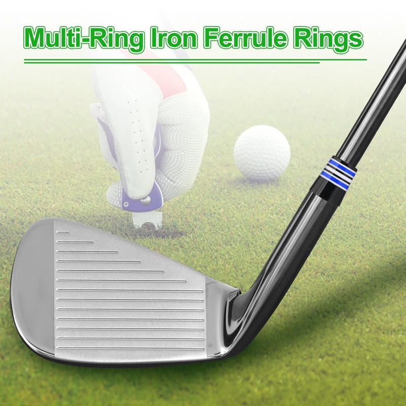 PATIKIL Golf Ferrules 0.370" Inner Diameter 10 Pack Tapered Shape