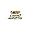 BIC Comfort 3 Advance Men's Disposable Razor, 4-Count