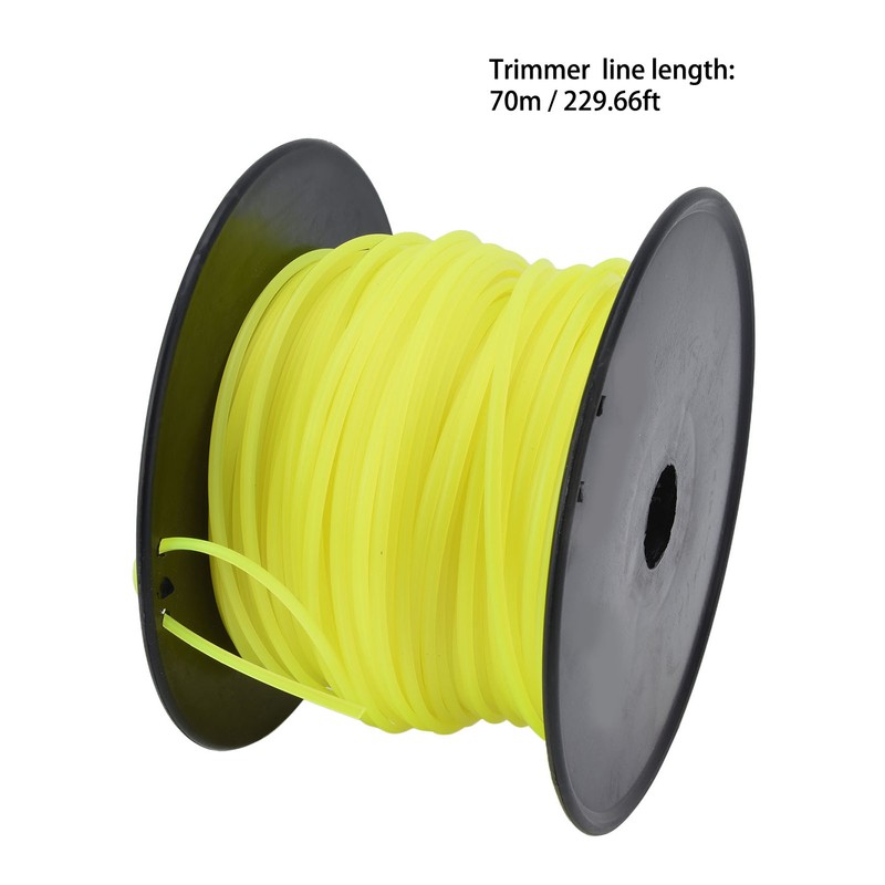 3mm String Trimmer Line Quadrate Grass Trimmer Line Lawn Mower