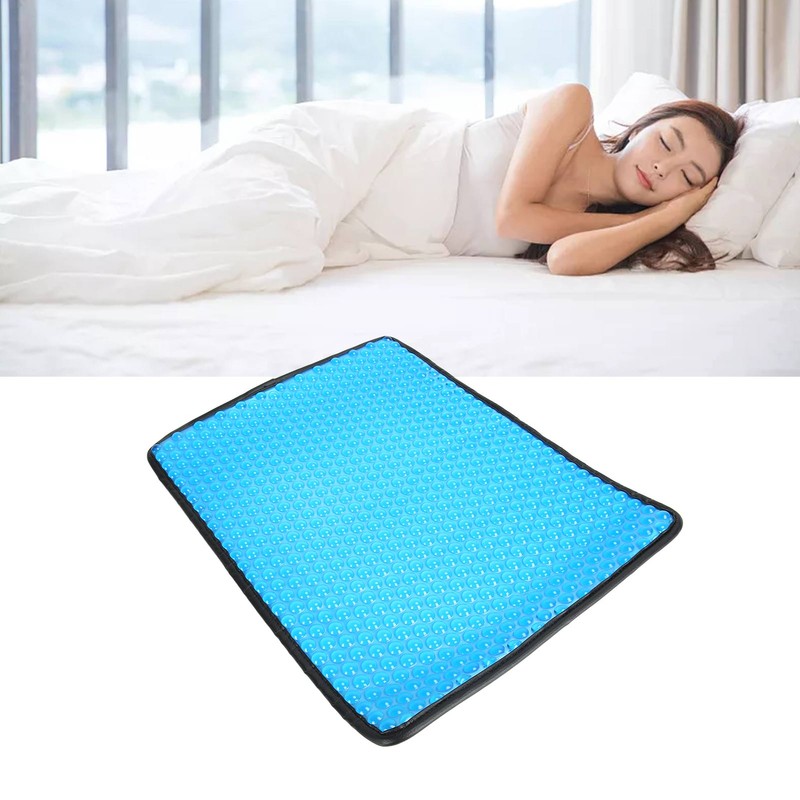 Gel Seat Cushion Antislip Foldable Fast Cooling Ergonomic Design Seat