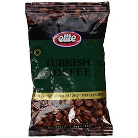 Elite Turkish Coffee With Cardomom, 3.5oz Bag