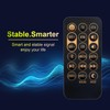 Replaced Remote Control Compatible with Klipsch Sound Bar Speaker RSB-3