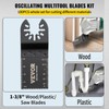 VEVOR 100PCS Oscillating Saw Blades, Quick Release Multitool Blades Kit,