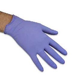 TouchFlex GL56XL Disposable Violet (Light Purple) Nitrile Gloves - Latex & Powder Free - Boxed x100 (Extra Large)