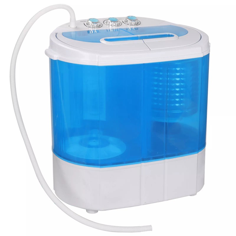 Segawe Portable Compact Lightweight Washer Twin Tub Laundry Washing Machine
