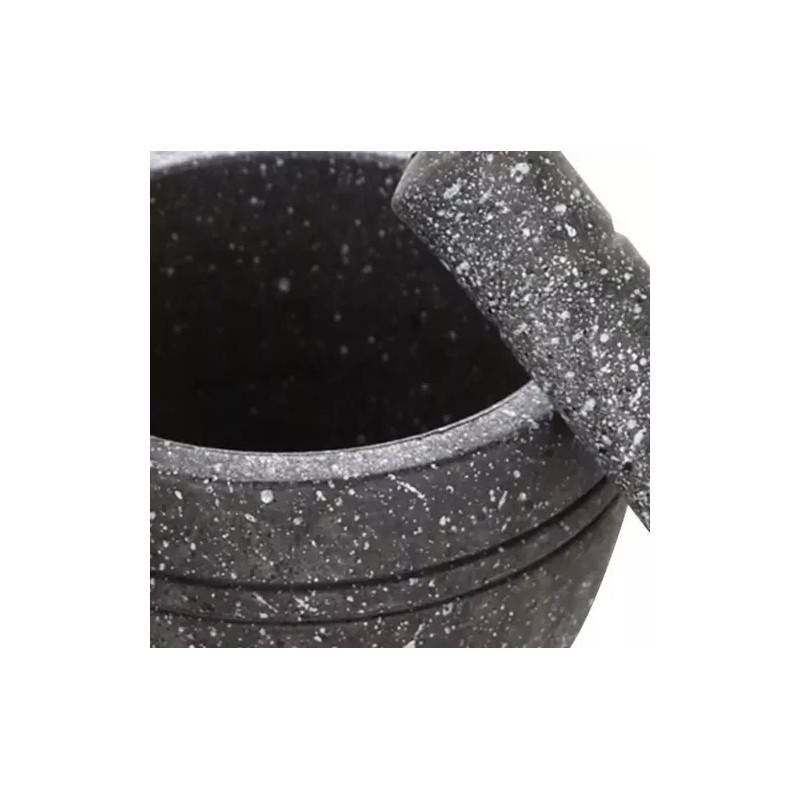 MOLIN MORTERO Mortero Manual Molcajete Machacador Cocina Ajos Especias