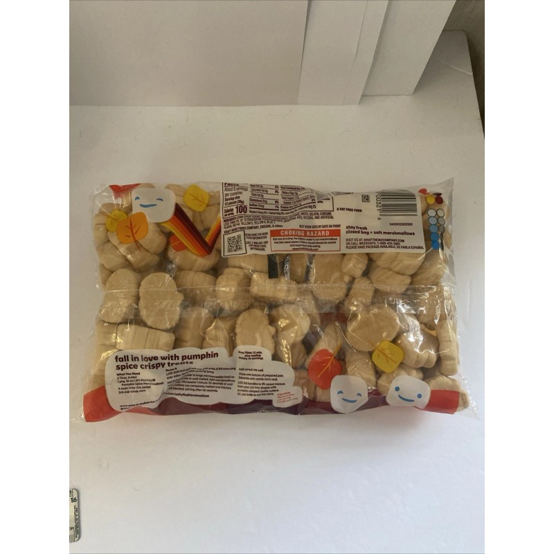 JET Pumpkin Spice Marshmallows Jet Puffed Limited Edition 2024 Thanksgiving