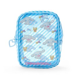 Sanrio 297828 Clear Pouch, Plump 3D Cinnamoroll, Cinnamoroll, 5.9 x 3.9 x 2.4 inches (15 x 10 x 6 cm), Character