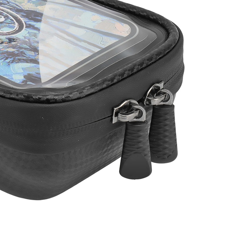 Bike Front Frame Bag Waterproof Shock Absorbing Touch Screen Phone