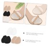WOONEKY 3 Pairs High Heel Inserts Transparent Forefoot Cushion Pads