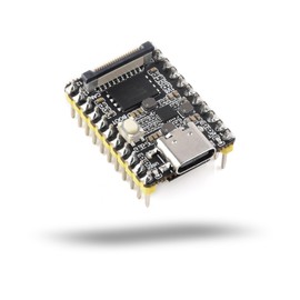 LUCKFOX Pico Mini(B) with Pin Header & 128MB Flash, RV1103 Linux Micro Development Board, with ARM Cortex-A7/RISC-V MCU/NPU/ISP, 64MB DDR2, Camera Port, Micro TF Card Slot, for Various Intelligent