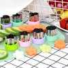 Vegetable Cutter Shapes Set (8 Pack) – 1.5" Stainless Steel