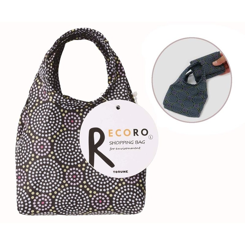 Torune Eco Bag, Recoro Bag, Large, Point Dot, Foldable, Shopping