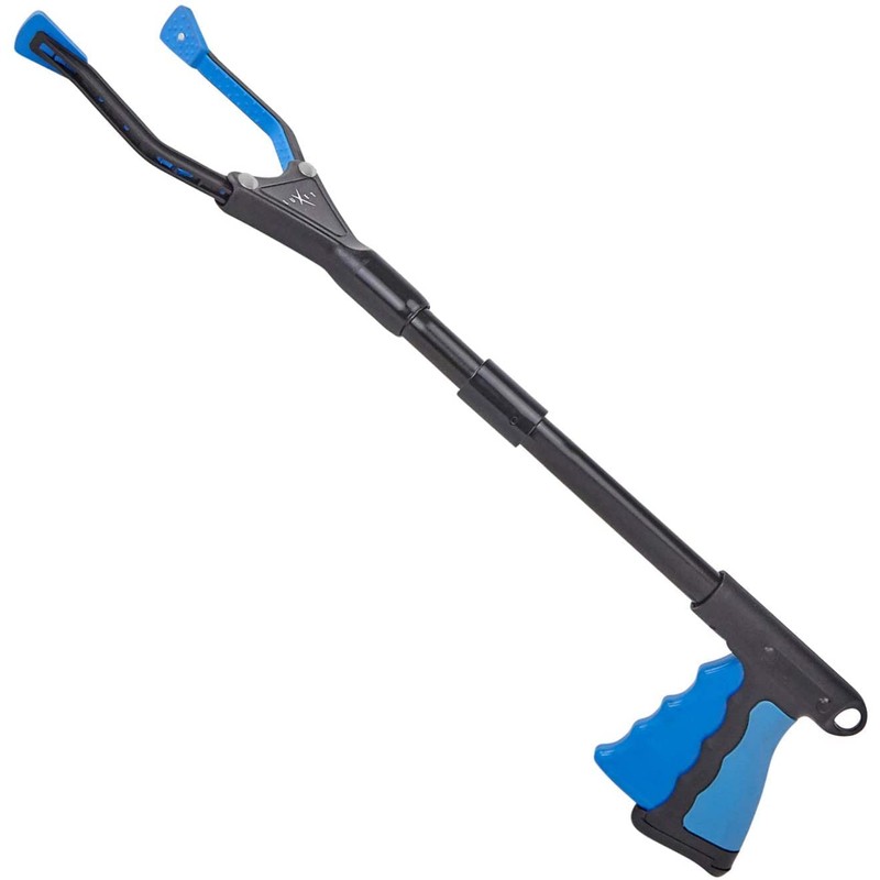 Grabber Reacher Tool, Luxet Long Steel Foldable Pick Up Stick,