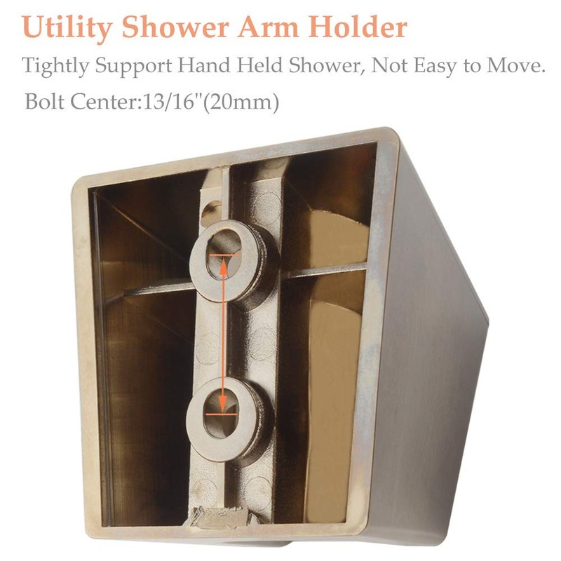 Handheld Shower Head Bracket with Two Slot, Aomasi Bidet Sprayer