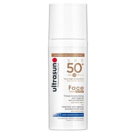 ULTRASUN/SPF50+/Tint/Face/Sunscreen Cream/Honey