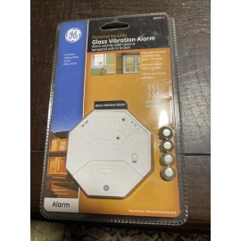 GE 45413 Glass Vibration Alarm, 100 Db Detects Vibration Safety Alarm
