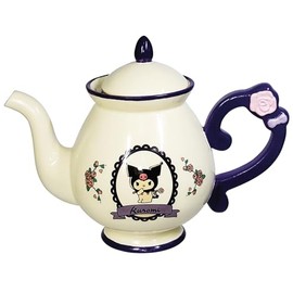 Sanrio SAN4355 Chromi Teapot, Approx. 20.3 fl oz (600 ml), Flower, Retro, Sanrio Goods, Tableware