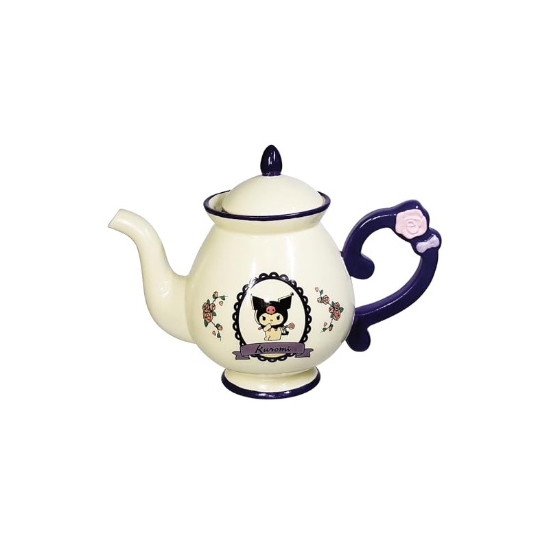 Sanrio SAN4355 Chromi Teapot, Approx. 20.3 fl oz (600 ml),
