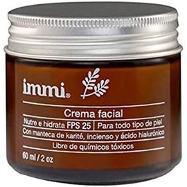Crema facial antiarrugas con karité, incienso y ácido hialurónico – IMMI