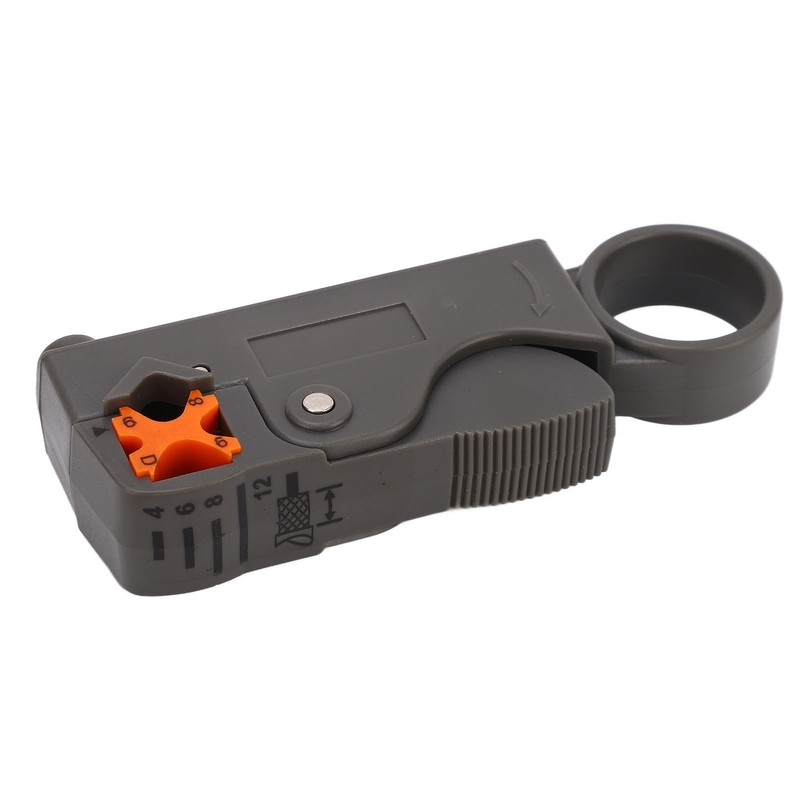Coaxial Cable Crimper Wire Stripper Crimping Pliers with 20pcs F
