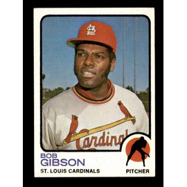 1973 Topps # 190 Bob Gibson St. Louis Cardinals (Baseball Card) EX/MT Cardinals