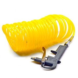 Quality Air Dust Blow Gun with 7.6M 25 FT Recoil Hose AT037