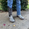 GadwallAR Men's Exotic Pattern Western Cowboy Square Toe Boots in