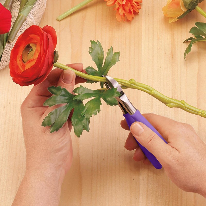 FloraCraft Floral Wire Cutter 6.5 Inch Purple
