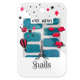 Snails 30002305 Nail Wrap Turquoise