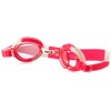 Beco Unisex Halifax Swimming Goggles – White/Pink, One Size