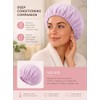 Aquior Gorros Ducha Reutilizables Mujer Gorro Impermeable Varias Capas Talla