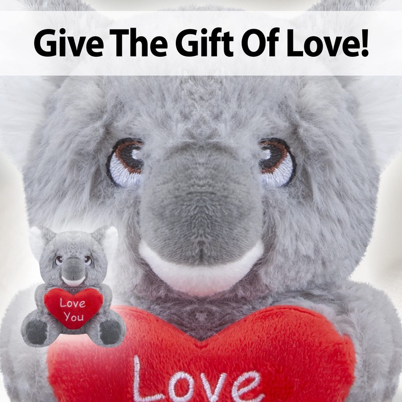 VFM - Koala Soft Toy Love Heart 15cm Koala Bear