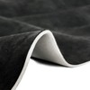 96“ × 60“ Black Car Suede Headliner Fabric with Foam
