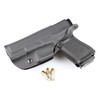 Matte Black - Kydex Concealment IWB Holster (Right-Hand, Fits Glock