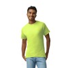 Gildan Adult Ultra Cotton T-Shirt, Style G2000, Multipack, Safety Green